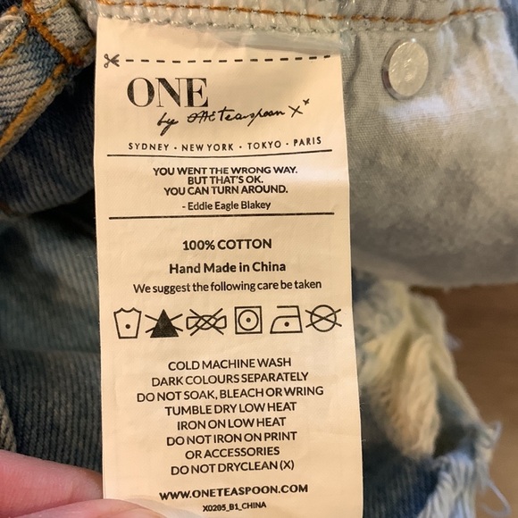 One Teaspoon Jeans - Picture 8 of 11